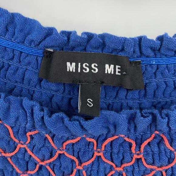 Miss Me Floral Embroidered Dress Women’s Size Small - Picture 3 of 8